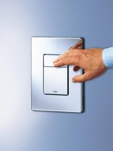 Grohe-plaque-double-touches