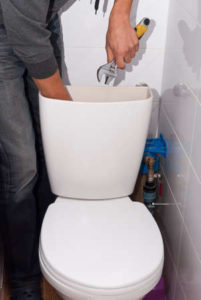 changement du mécanisme chasse d'eau wc