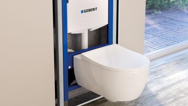 geberit-bati-support- Bâti support de wc suspendu