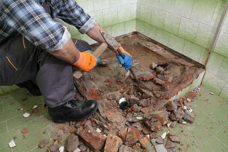 Démontage du bidet